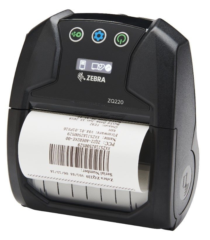 Zebra ZQ220 Plus ZQ22-B16B1KE-00, BT, NFC