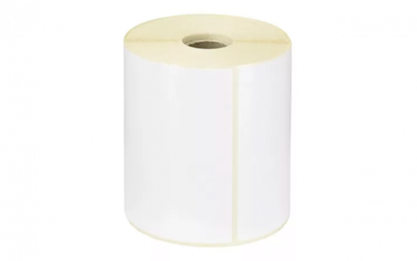 Role bílých termálních etiket 105 × 148 mm ETRL-T-105X148 (500 ks) kompatibilní s tiskárnou Zebra ZD621.